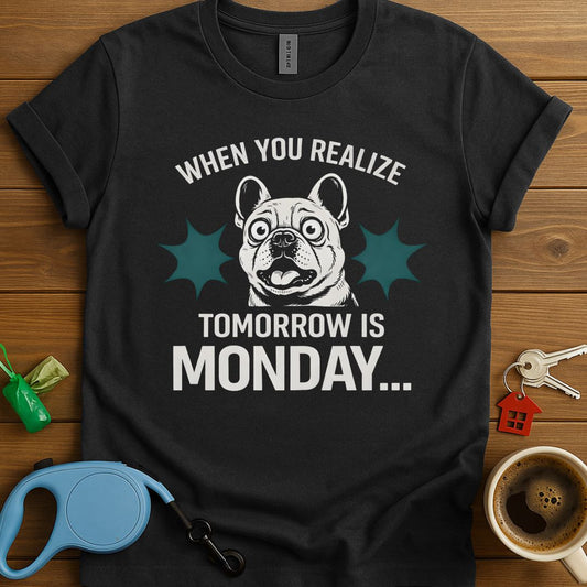 Tomorrow Is Monday Frenchie T-Shirt