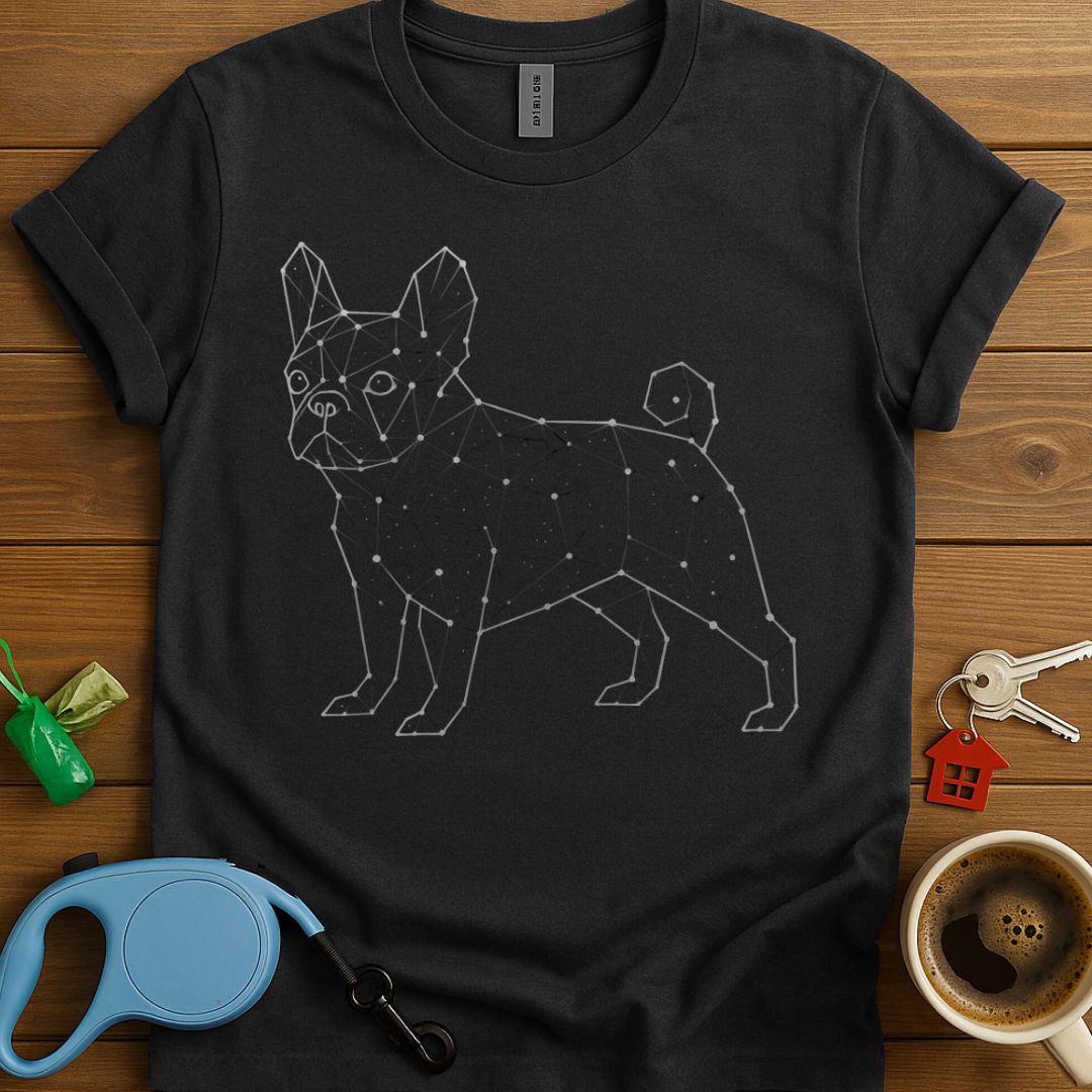 French Bulldog Constellation T-Shirt