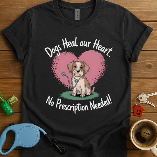Dogs Heal Our Heart T-Shirt