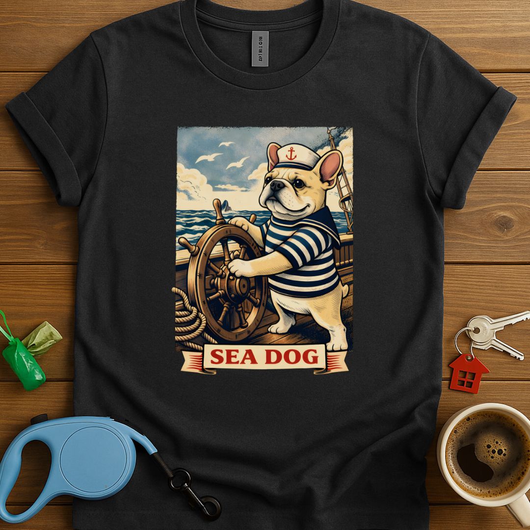 Sea Dog Frenchie T-Shirt