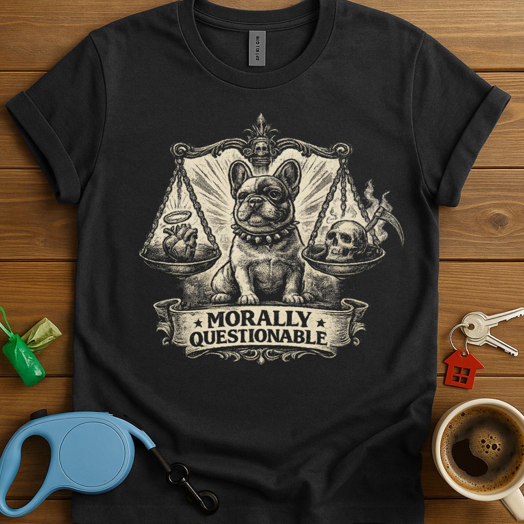 Morally Questionable Frenchie T-Shirt