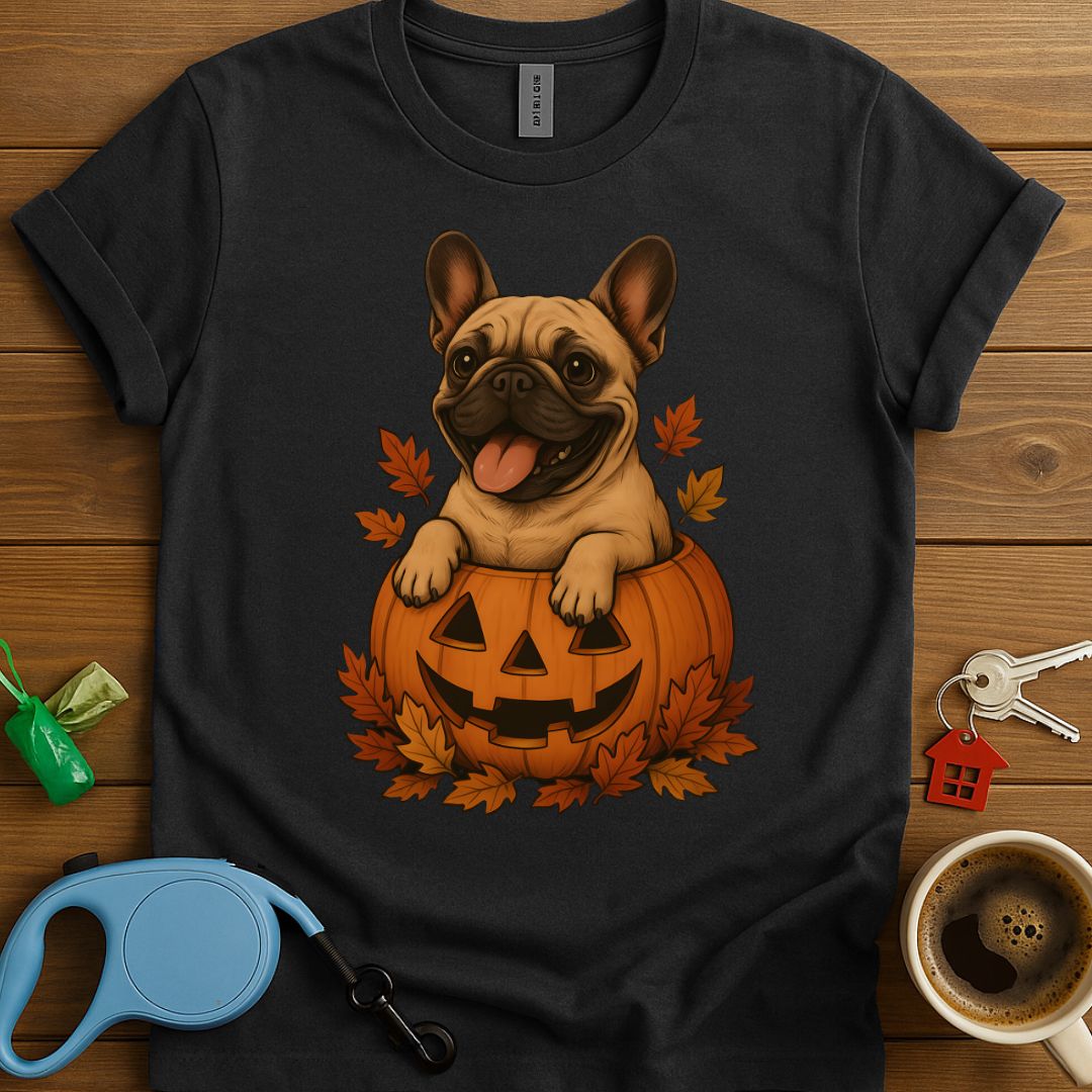 Pumpkin Frenchie T-Shirt