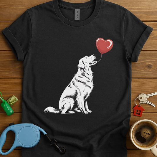 Goldie With Heart Balloon T-Shirt