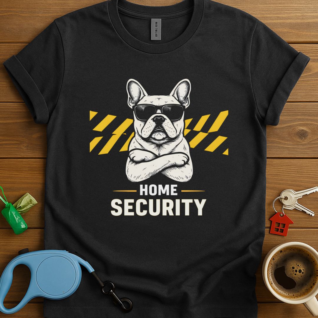 Home Security Frenchie T-Shirt