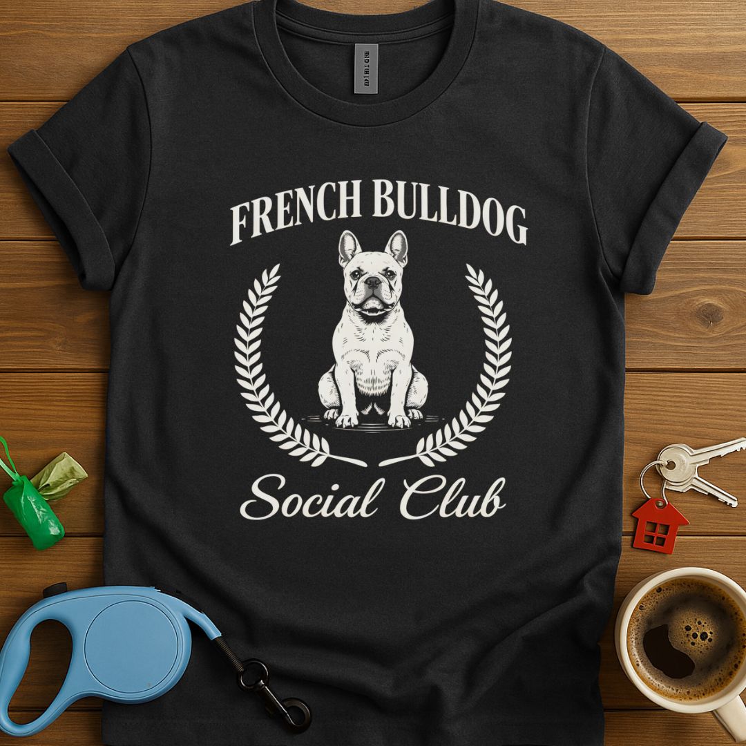 French Bulldog Social Club T-Shirt