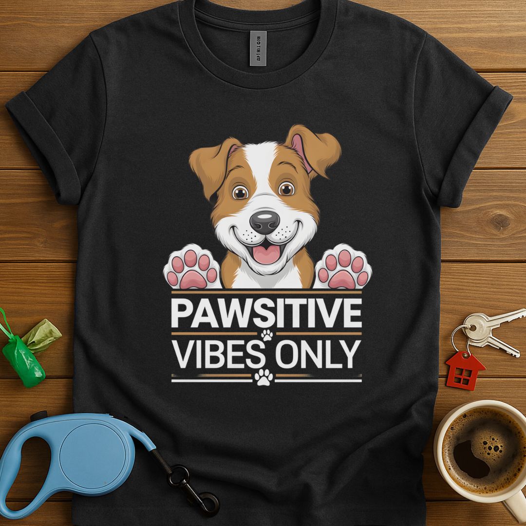 Pawsitive Vibes Only T-Shirt