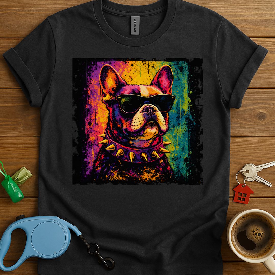 Rockstar French Bulldog T-Shirt