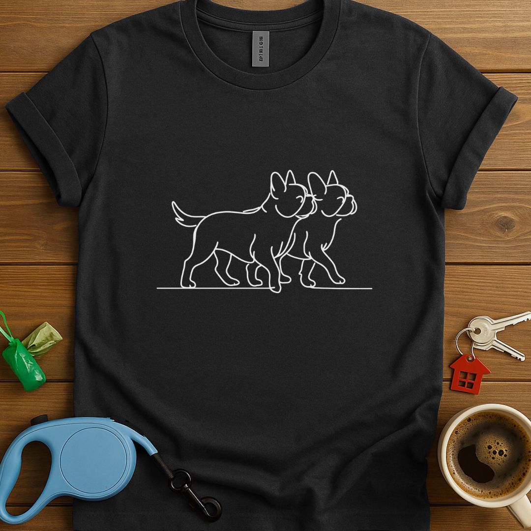 Double Trouble Frenchie T-Shirt
