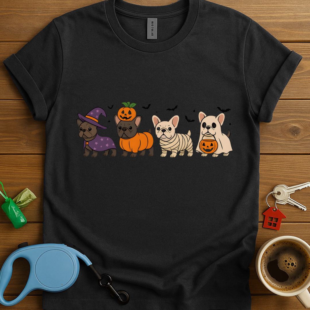 Frenchie Howl-O-Ween Squad T-Shirt