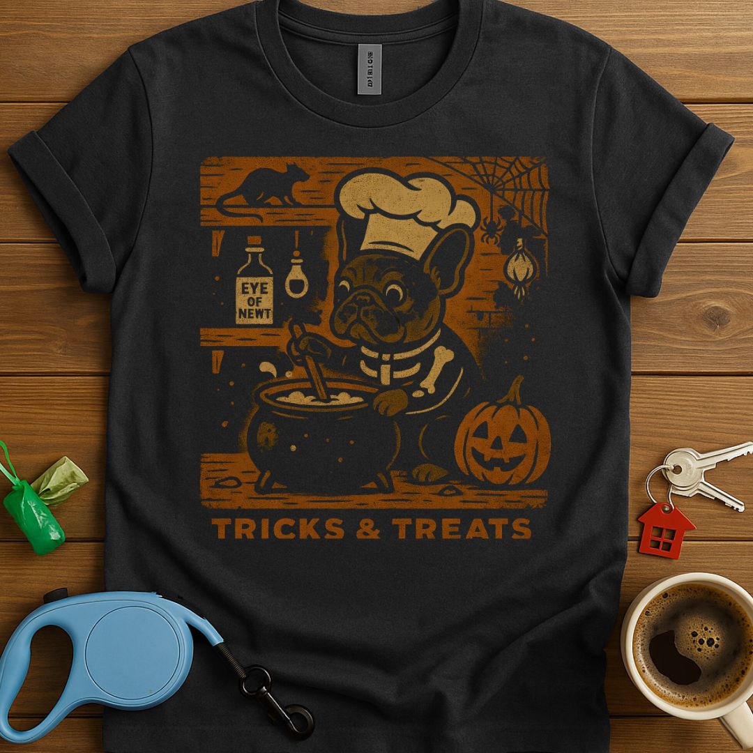 The Frenchie Witch Chef T-Shirt