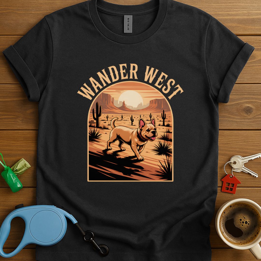Wander West Frenchie T-Shirt