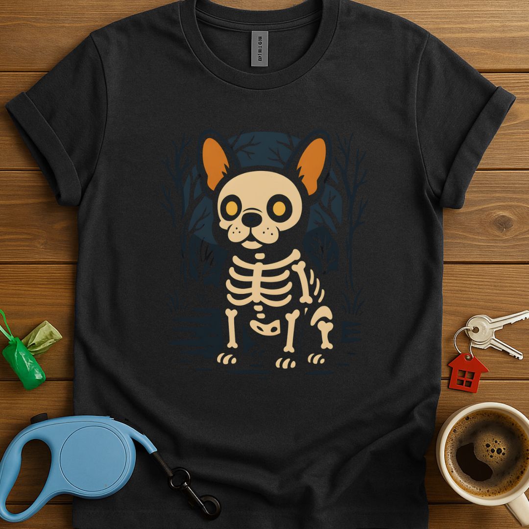 Skeleton Frenchie T-Shirt