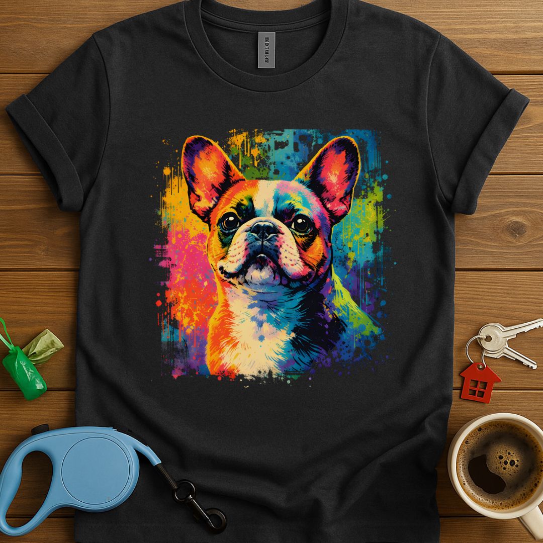 Color Splash Frenchie 2.0 T-Shirt