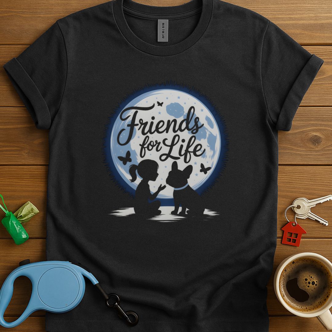 Friends For Life Frenchie T-Shirt