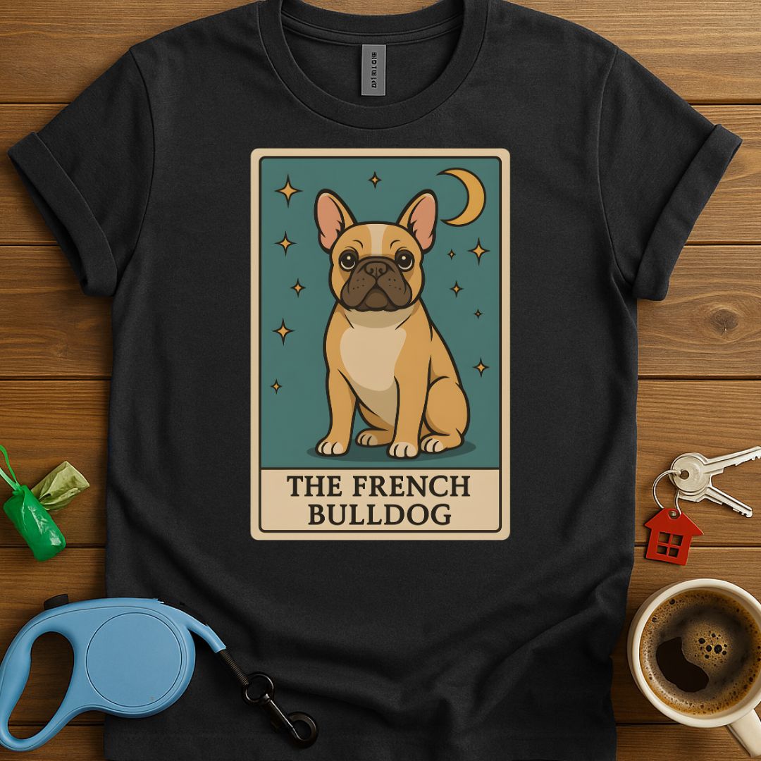 Tarot Card French Bulldog T-Shirt