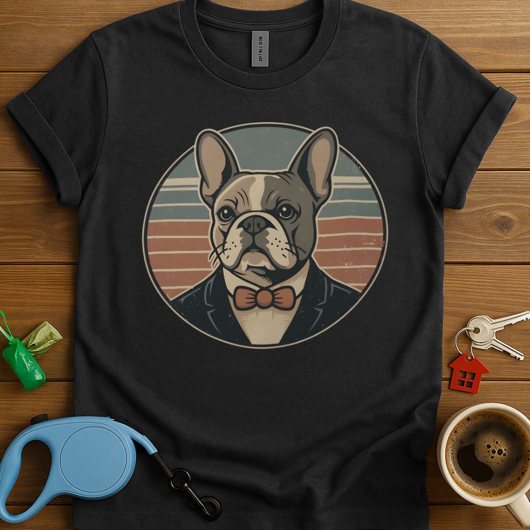 French Bulldog in Suit T-Shirt