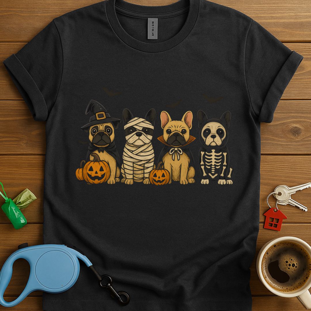 Spooky Frenchie Squad T-Shirt