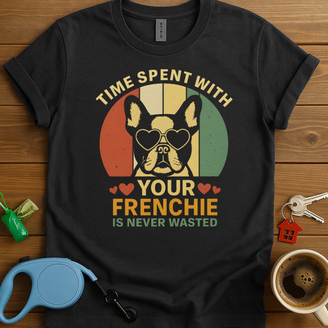 Time Spent With Your Frenchie Is Never Wasted T-Shirt