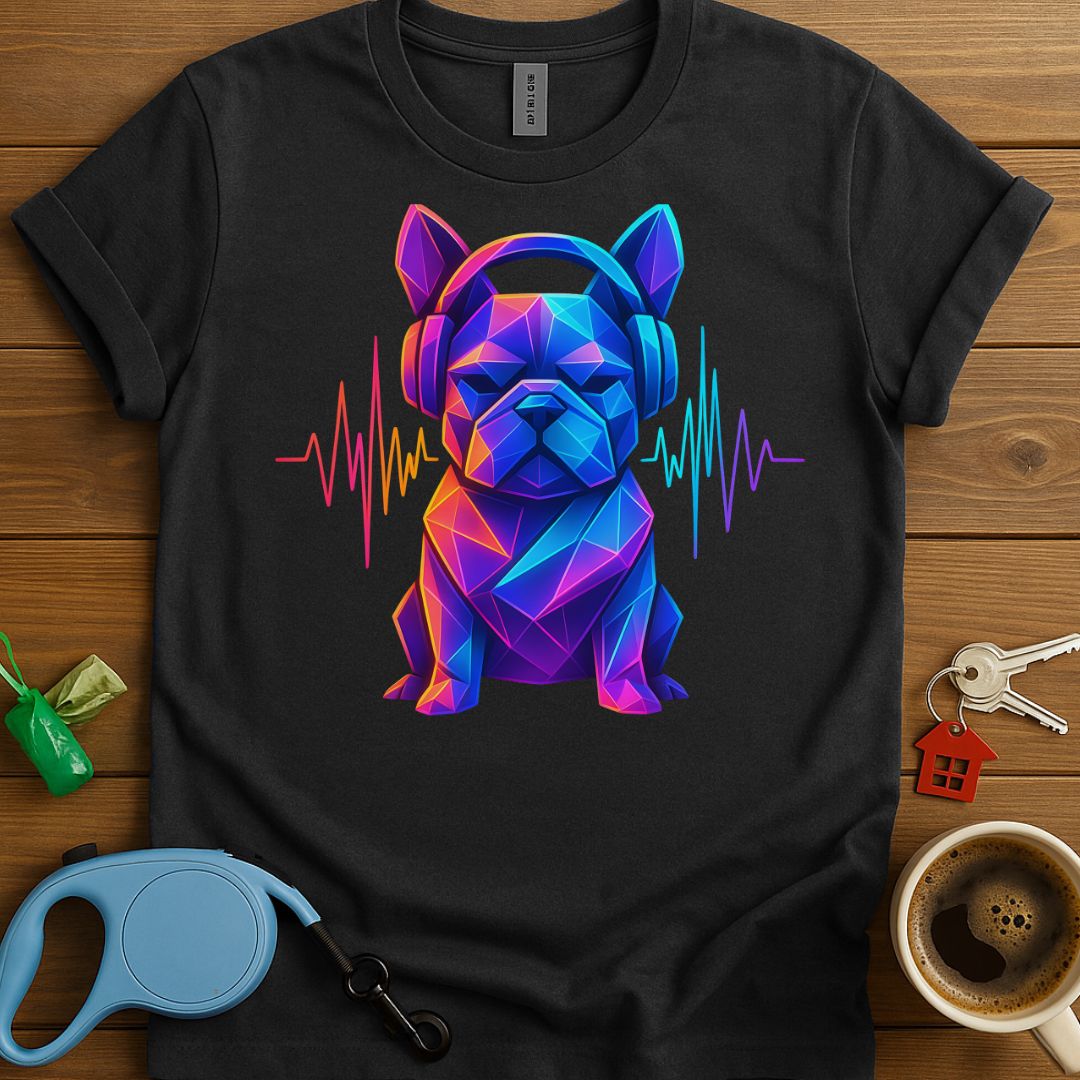 Electric Dj Frenchie T-Shirt