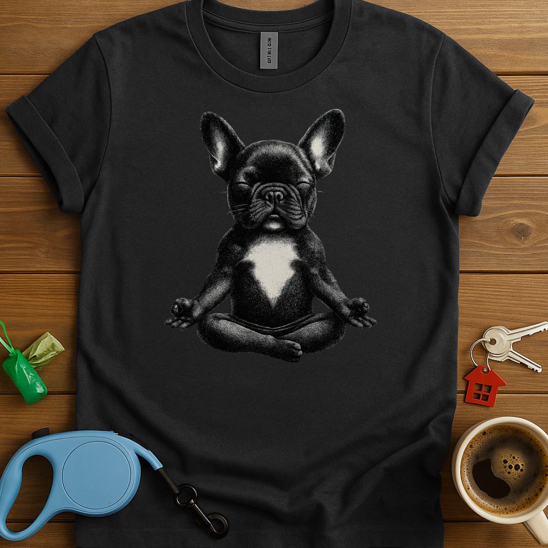 Meditating French Bulldog T-Shirt