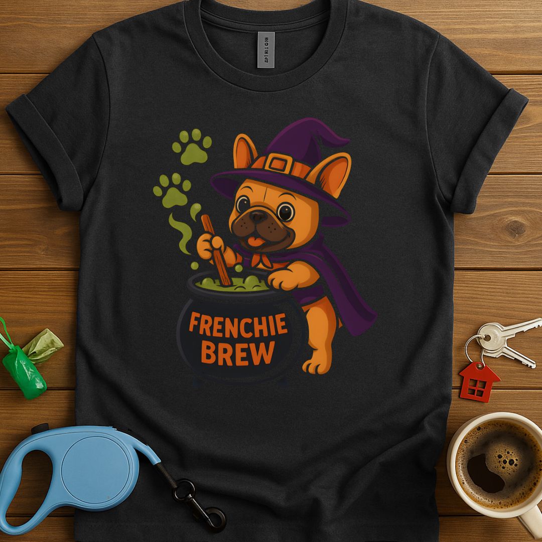 Witch’s Little Brewer Frenchie T-Shirt