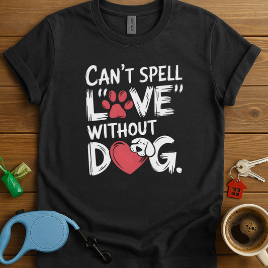 Can't Spell Love Without Dog T-Shirt