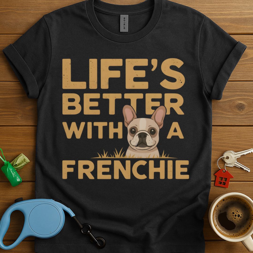 Life's Better With A Frenchie T-Shirt