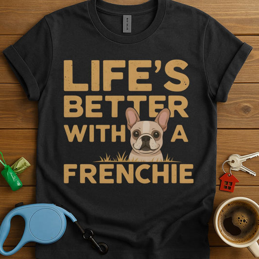 Life's Better With A Frenchie T-Shirt