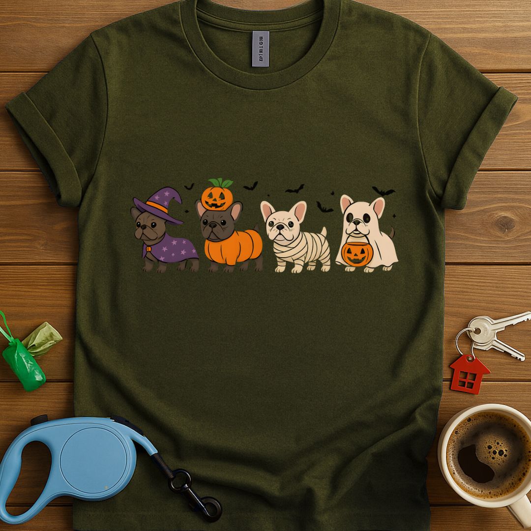 Frenchie Howl-O-Ween Squad T-Shirt