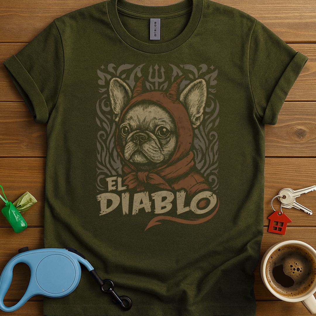 El Diablo French Bulldog T-Shirt