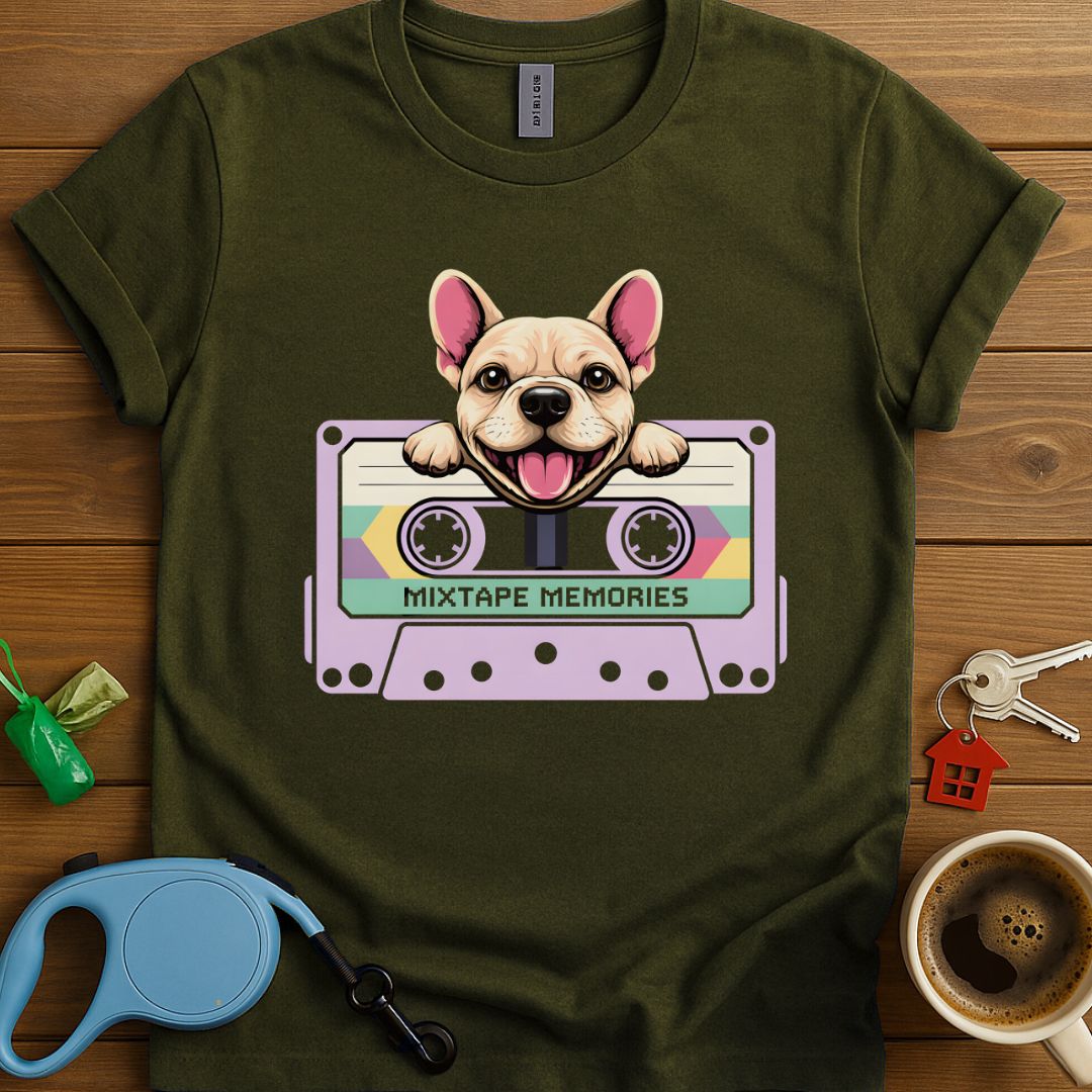 Mixtape Memories Frenchie T-Shirt