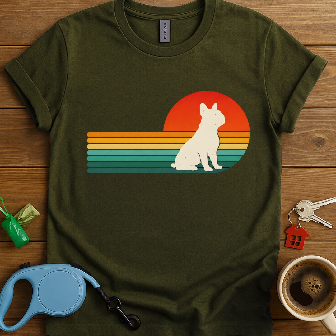 Retro Frenchie T-Shirt