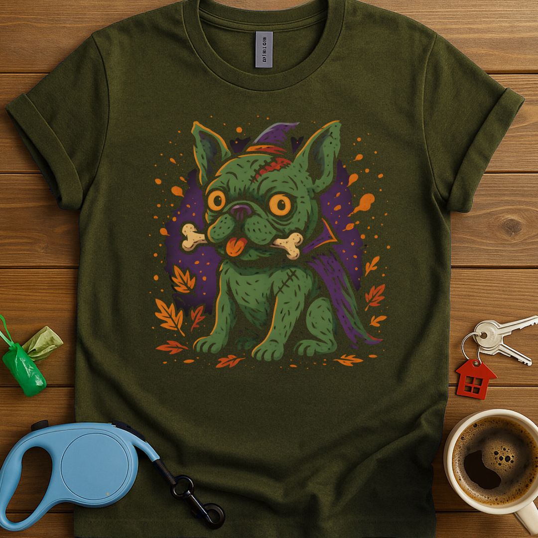 Zombie Frenchie T-Shirt