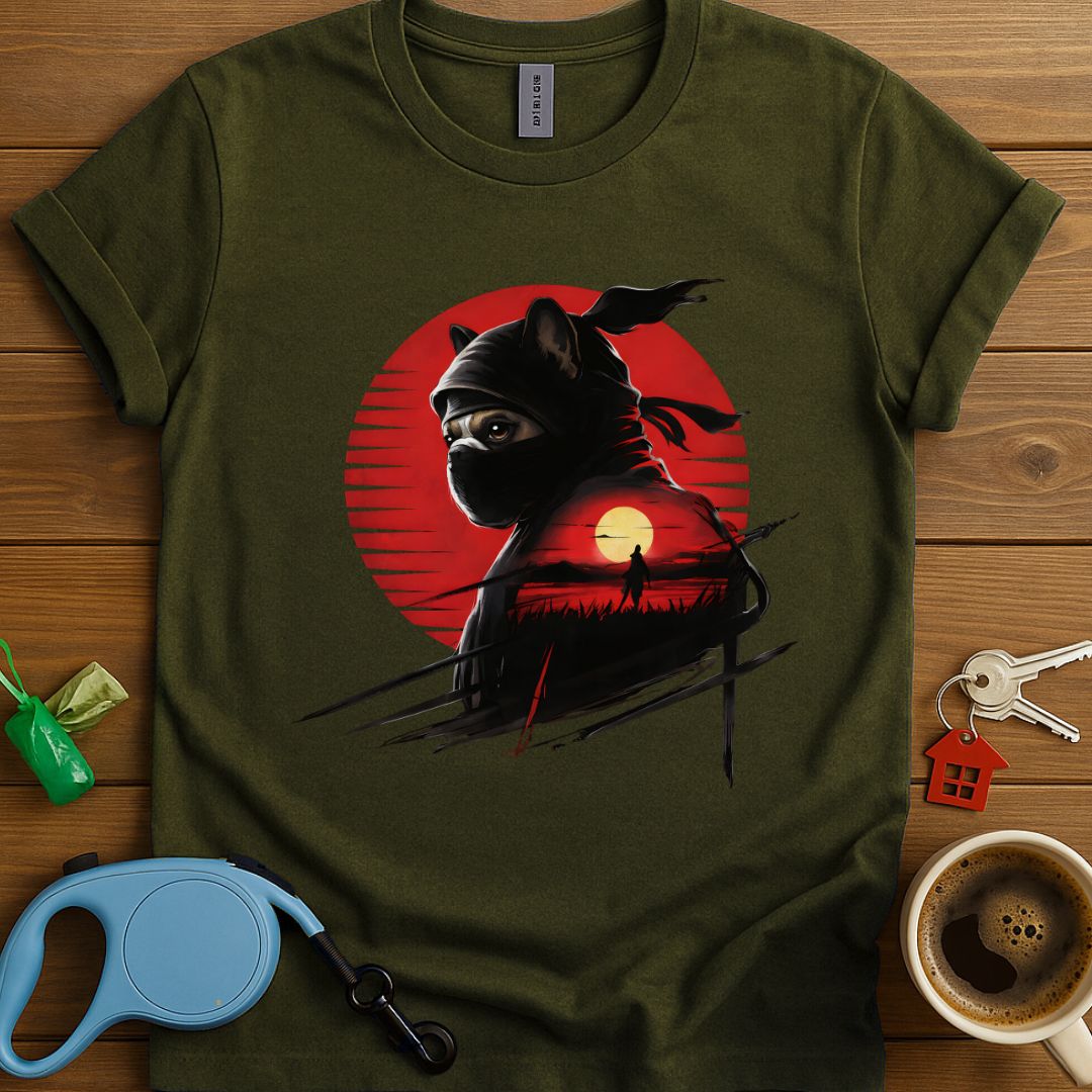 Avenger Ninja Frenchie T-Shirt