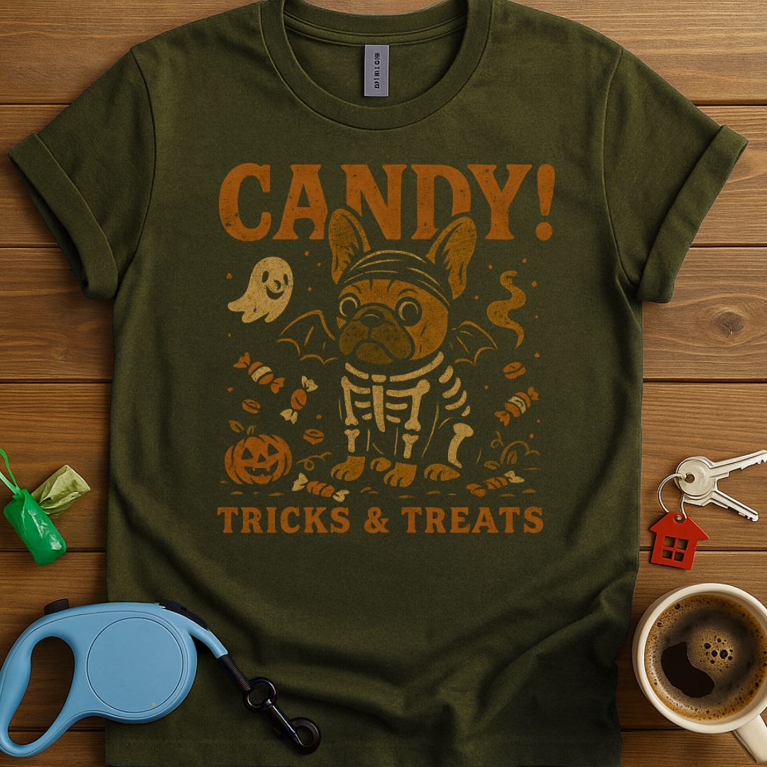 Frenchie Treat Hunter T-Shirt
