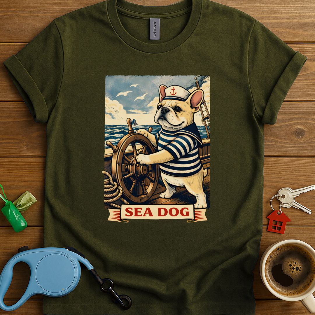 Sea Dog Frenchie T-Shirt