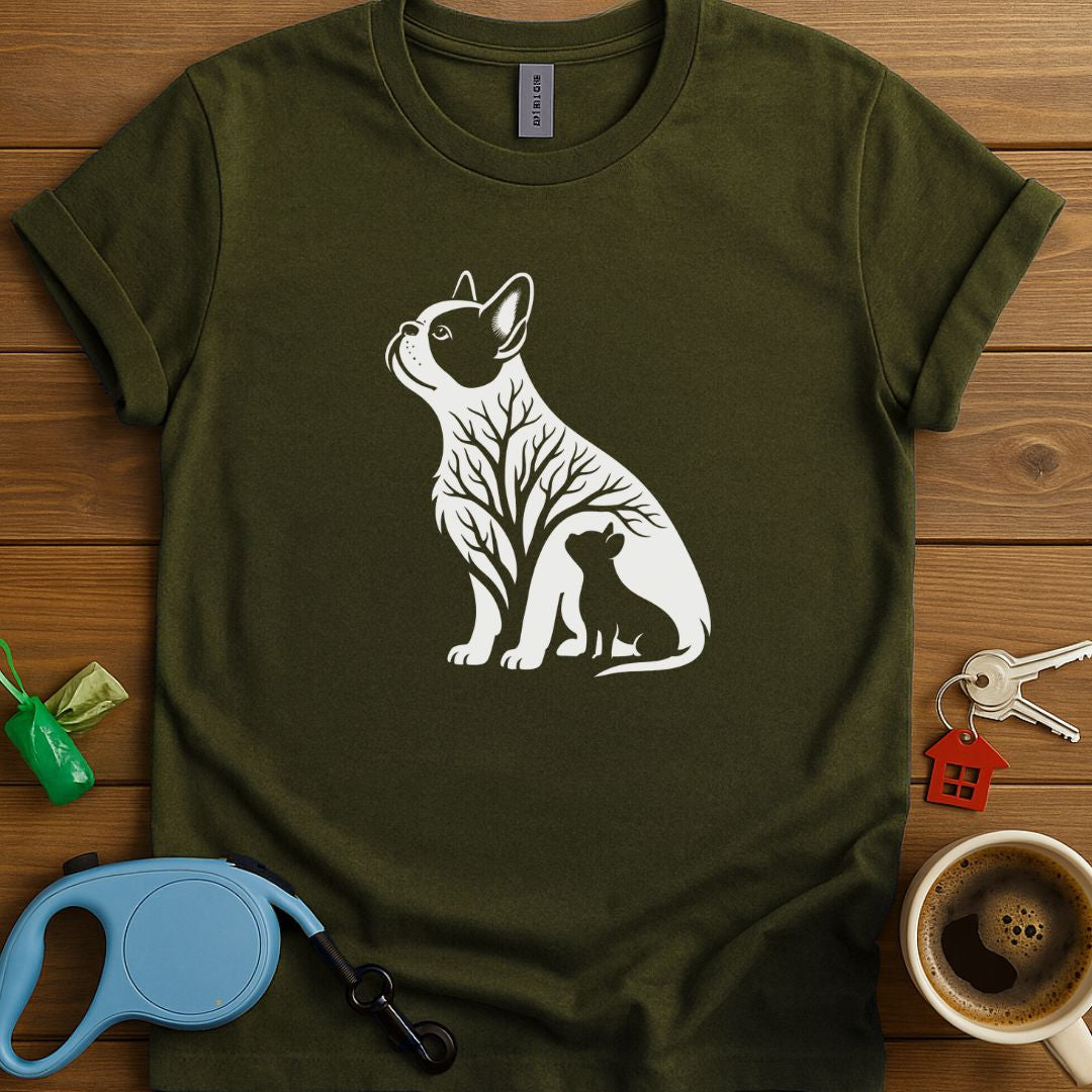 Roots of Love Frenchie T-Shirt