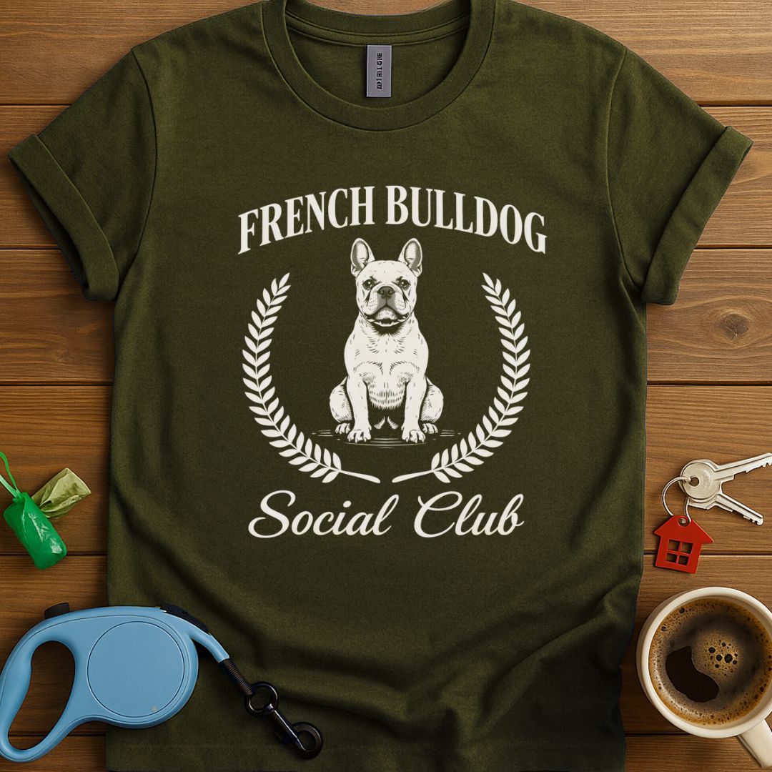 French Bulldog Social Club T-Shirt