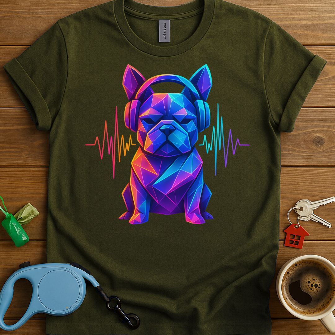 Electric Dj Frenchie T-Shirt