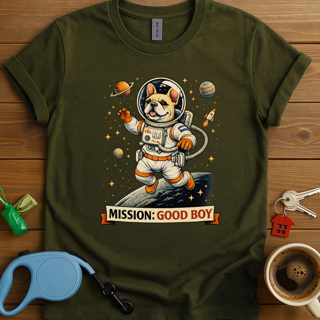 Mission:Good Boy Frenchie T-Shirt