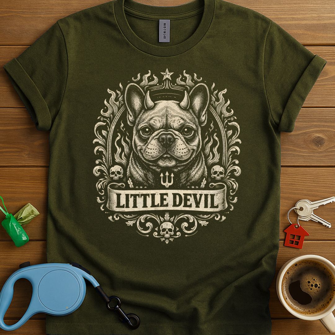 Little Devil Frenchie T-Shirt