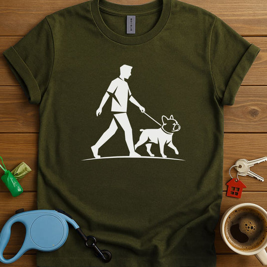 Never Walk Alone Frenchie T-Shirt