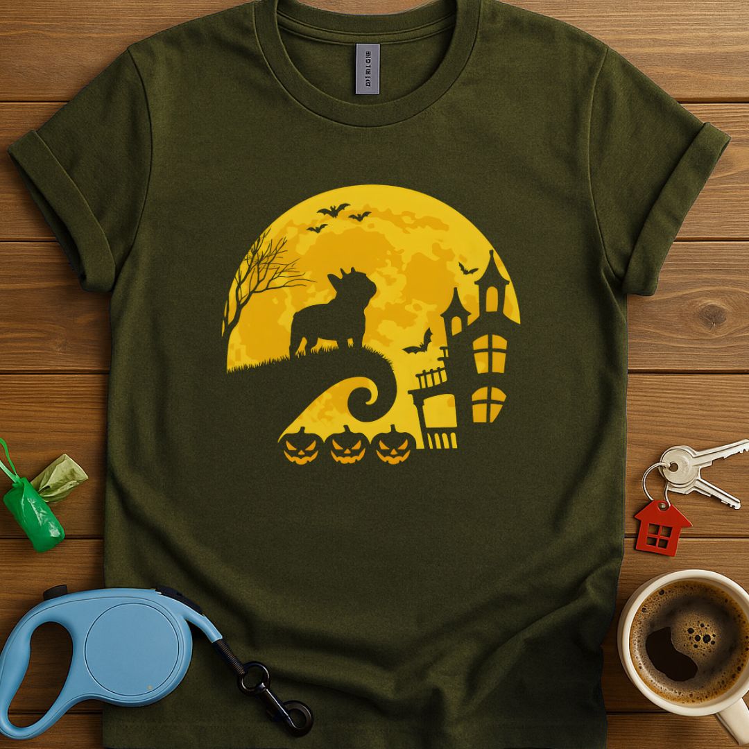 Howl-o-ween French Bulldog T-Shirt
