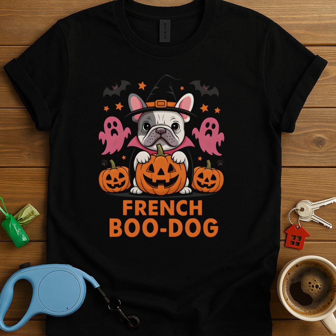 French Boo-Dog T-Shirt