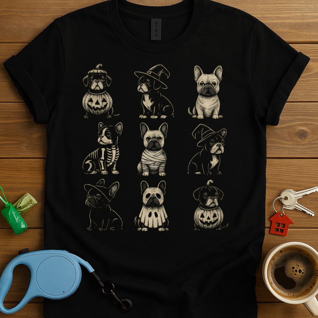 Halloween Frenchie Squad T-Shirt